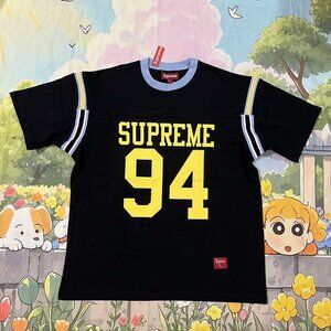 Supreme Black Number 94 Short-Sleeved Shirt